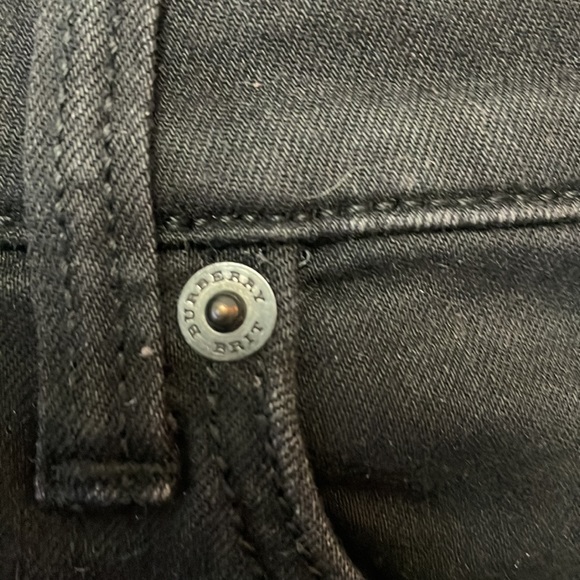 Burberry Brit skinny low-rise washed black jeans - Picture 3 of 12